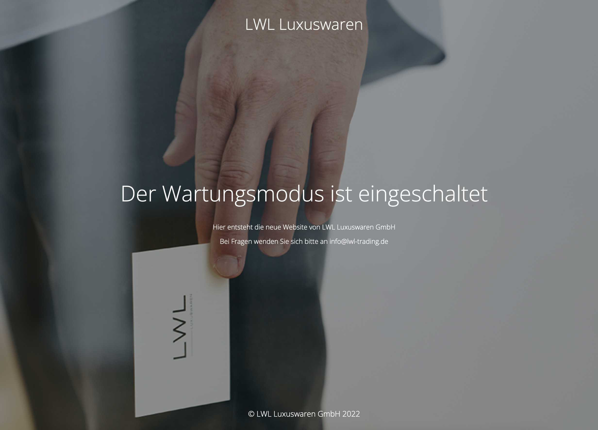 Homepage von LWL